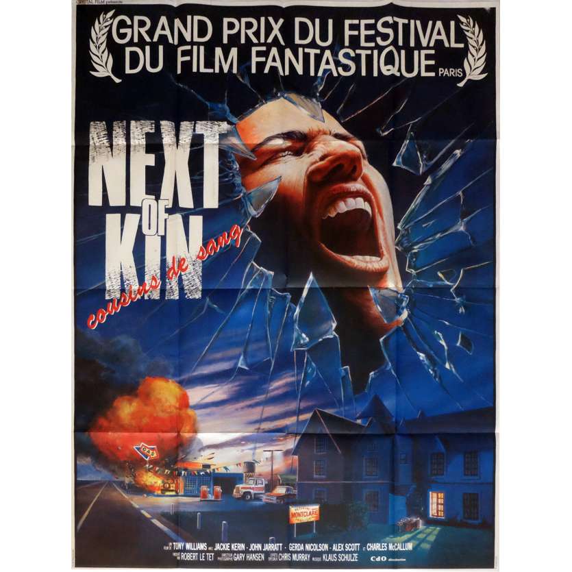 NEXT OF KIN French 1p Movie Poster Tony Williams '68 Horror
