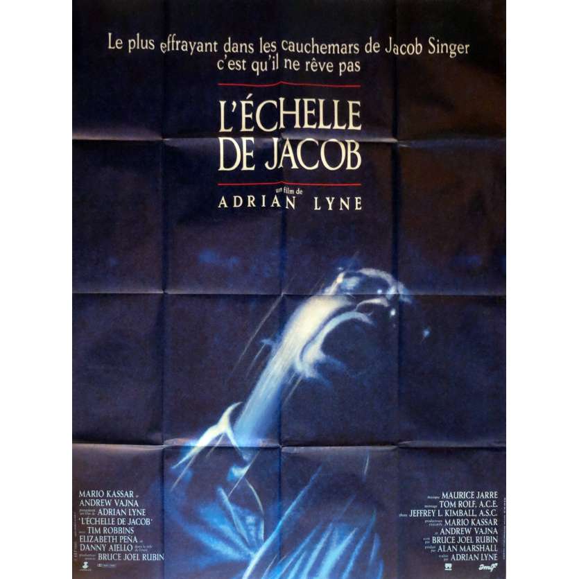 JACOB'S LADDER Movie Poster French Movie Poster 47x63 '90 Tim Robbins