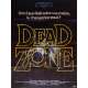DEAD ZONE French Movie Poster  47x63 - 1983 - David Cronenberg, Christopher Walken
