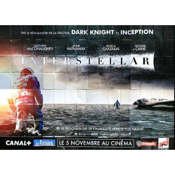 INTERSTELLAR Movie Poster 158x118 in. - 2014 - Christopher Nolan, Matthew McConaughey