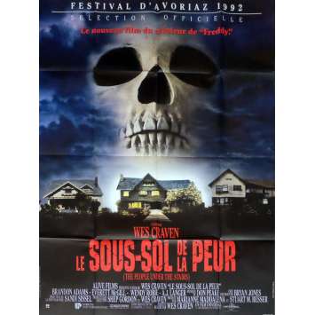 LE SOUS-SOL DE LA PEUR Affiche de film 120x160 cm - 1991 - Everett McGill, Wes Craven