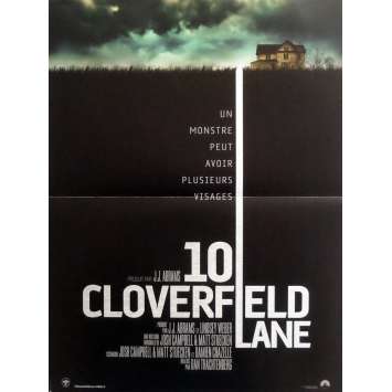 10 CLOVERFIELD LANE Affiche de film 40x60 cm - 2016 - John Goodman, Dan Trachtenberg