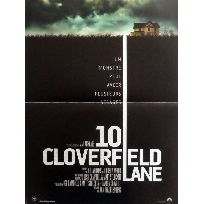 10 CLOVERFIELD LANE Affiche de film 40x60 cm - 2016 - John Goodman, Dan Trachtenberg