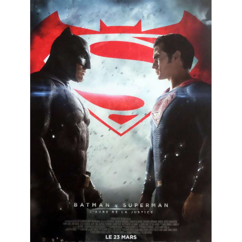 BATMAN VS SUPERMAN Affiche de film Def. 40x60 cm - 2016 - Ben Affleck, Zack Snyder