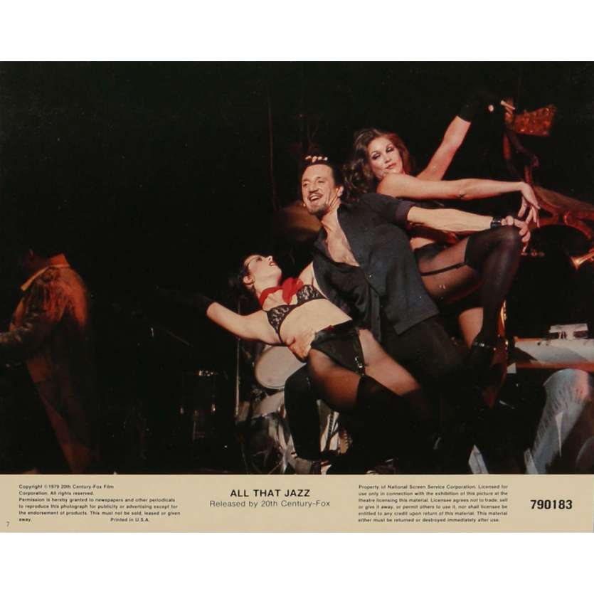 ALL THAT JAZZ Lobby Cards N2 8x10 in.  - 1979 - Bob Fosse, Roy Sheider