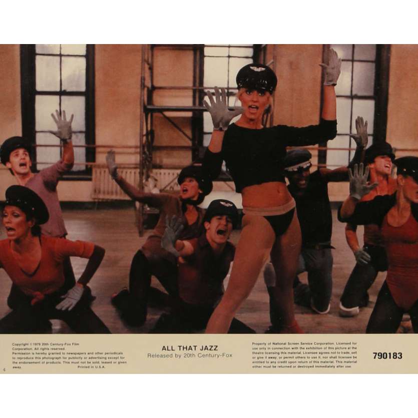 ALL THAT JAZZ Lobby Cards N3 8x10 in.  - 1979 - Bob Fosse, Roy Sheider