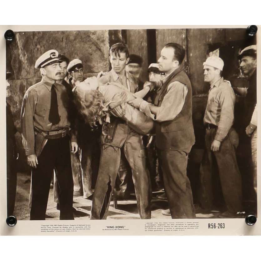 KING KONG Photo de presse N1 20x25 cm - R1958 - Fay Wray, Merian C. Cooper