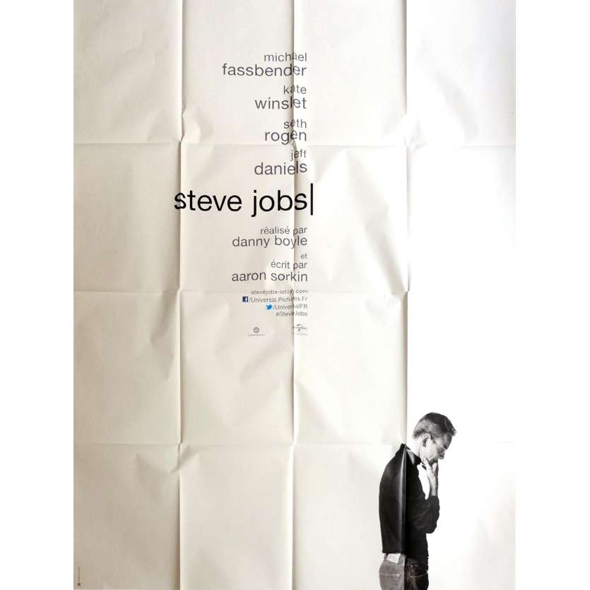 STEVE JOBS Movie Poster  47x63 in.  - 2015 - Danny Boyle, Michael Fassbender