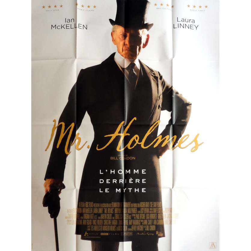 MR. HOLMES Movie Poster 47x63 in. - 2016 - Bill Condon, Ian McKellen