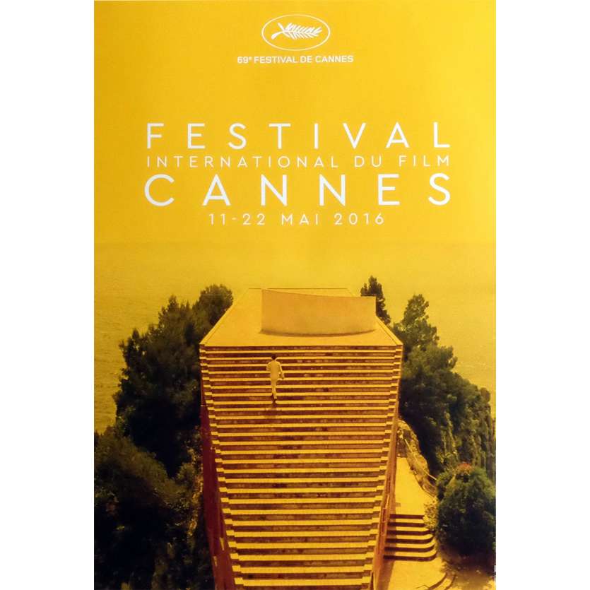 CANNES FESTIVAL 2016 Movie Poster 15x21 in. - 2016 - Jean-Luc Godard, Michel Picolli