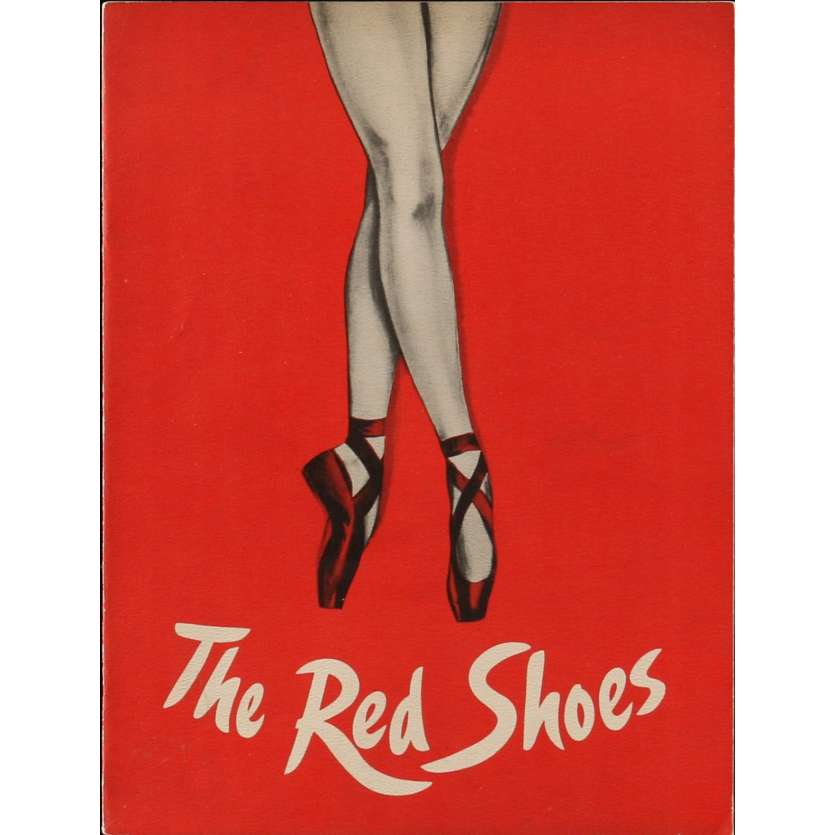 LES CHAUSSONS ROUGES Programme  21x30 cm - 1949 - Moira Sheerer, Powell-Pressburger
