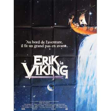 ERIK LE VIKING Affiche de film 120x160 cm - 1989 - Tim Robbins, Terry Jones