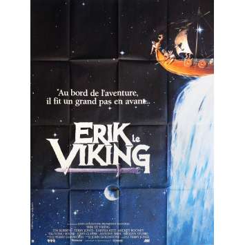 ERIK THE VIKING Movie Poster 47x63 in. - 1989 - Terry Jones, Tim Robbins