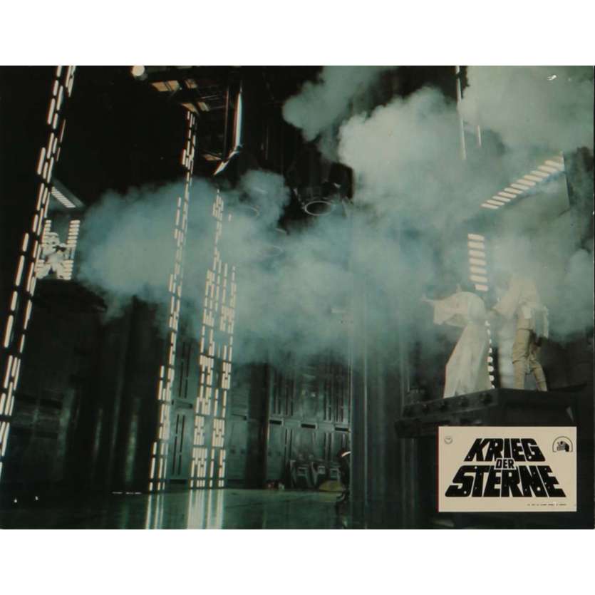 STAR WARS - A NEW HOPE Lobby Card N3 9x12 in.  - 1977 - George Lucas, Mark Hamill