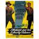 THE MAN WHO SHOT LIBERTY VALANCE Movie Poster  47x63 in.  - 1962 - John Ford, John Wayne, James Stewart