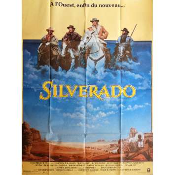 SILVERADO Movie Poster 47x63 in. - 1985 - Lawrence Kasdan, Kevin Costner