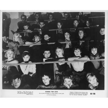 SCHOOL FOR LOVE Movie Still 8x10 in. - 1955 - Marc Allégret, Brigitte Bardot