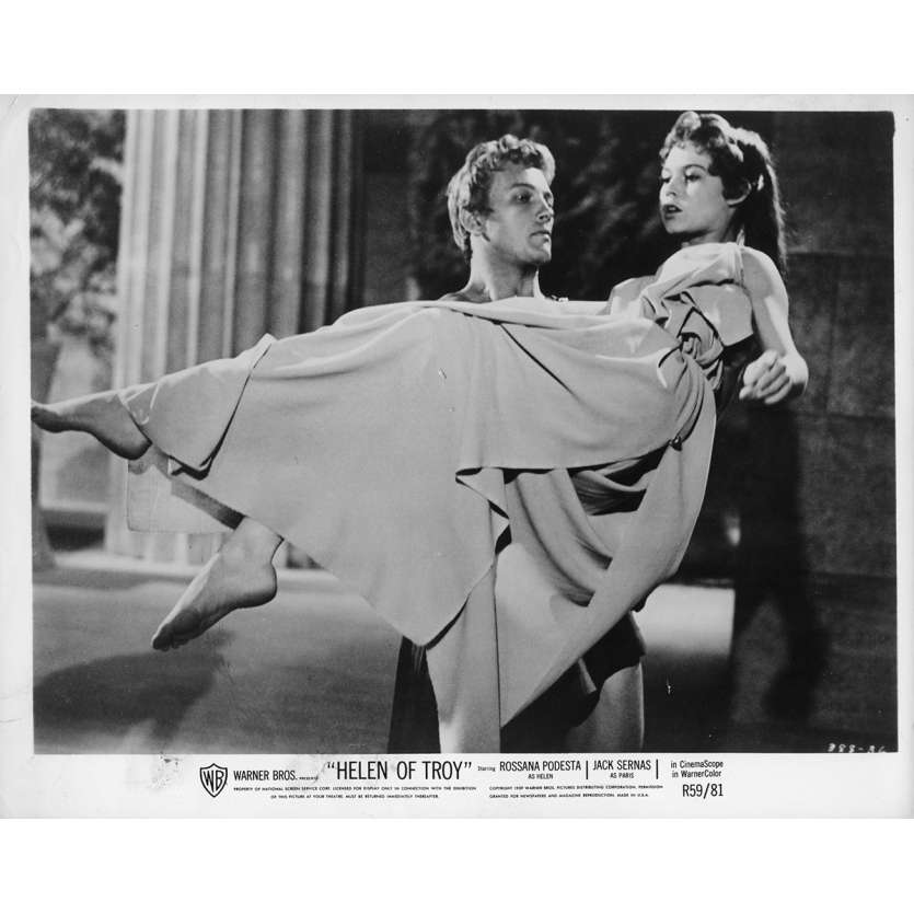 HELEN OF TROY Movie Still 8x10 in. - 1956 - Robert Wise, Brigitte Bardot