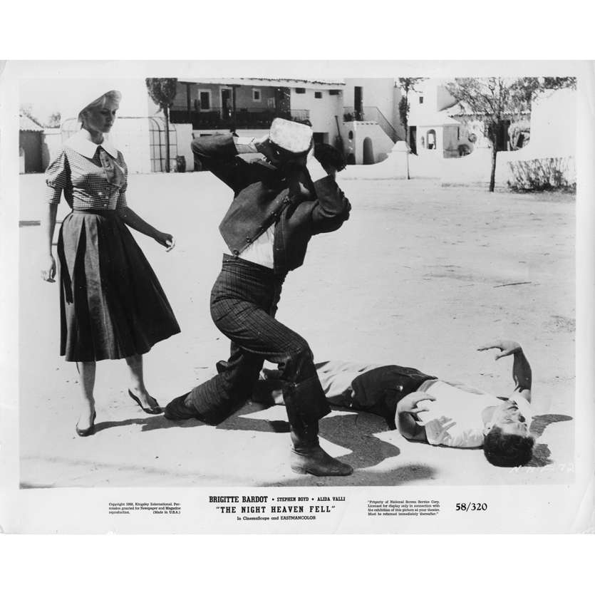 THE NIGHT HEAVEN FELL Movie Still  8x10 in.  - 1958 - Roger Vadim, Brigitte Bardot