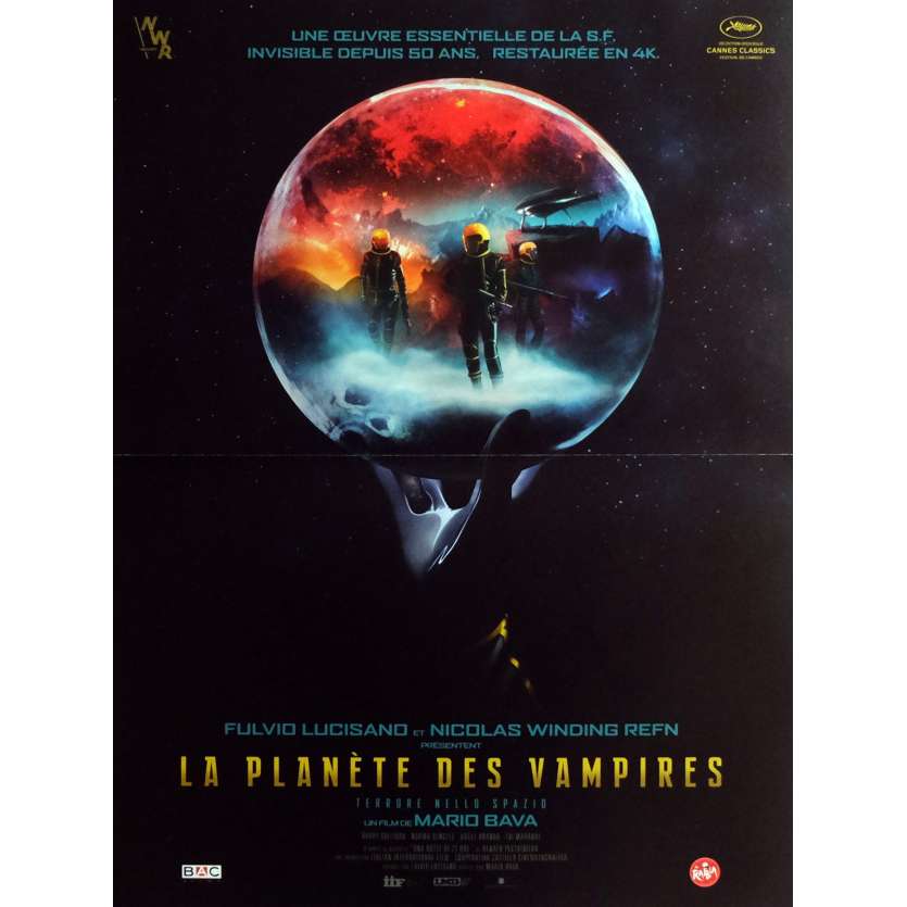 PLANET OF THE VAMPIRES Movie Poster  15x21 in.  - R2016 - Mario Bava, Barry Sullivan
