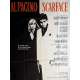 SCARFACE French Movie Poster 47x63 '83 Al Pacino, Brian de Palma