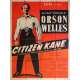 CITIZEN KANE Affiche de film 120x160 cm - R1953 - Joseph Cotten, Orson Welles