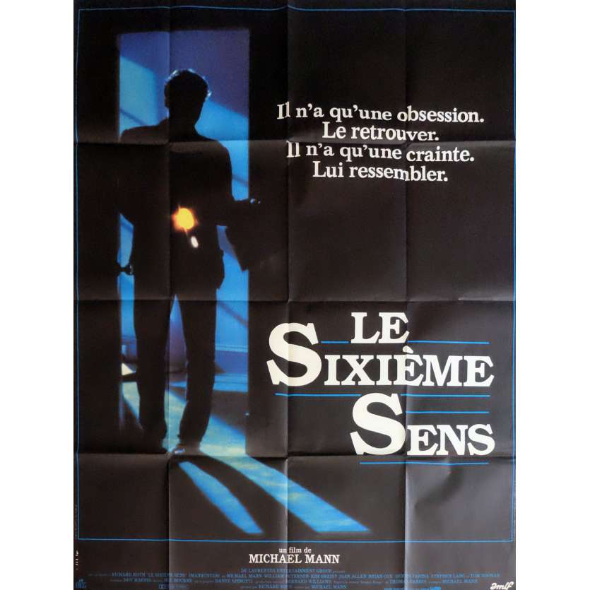 LE SIXIEME SENS Affiche de film 120x160 cm - 1986 - William Petersen, Michael Mann