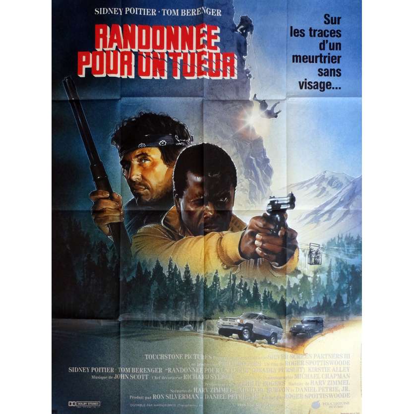 SHOOT TO KILL Movie Poster 47x63 in. - 1988 - Roger Spottiswoode, Tom Berenger