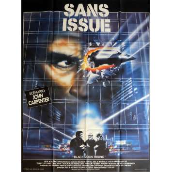 BLACK MOON RISING Movie Poster 47x63 in. - 1986 - John Carpenter, Tommy Lee Jones
