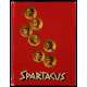 SPARTACUS Programme 40p 21x30 cm - 1960 - Kirk Douglas, Stanley Kubrick