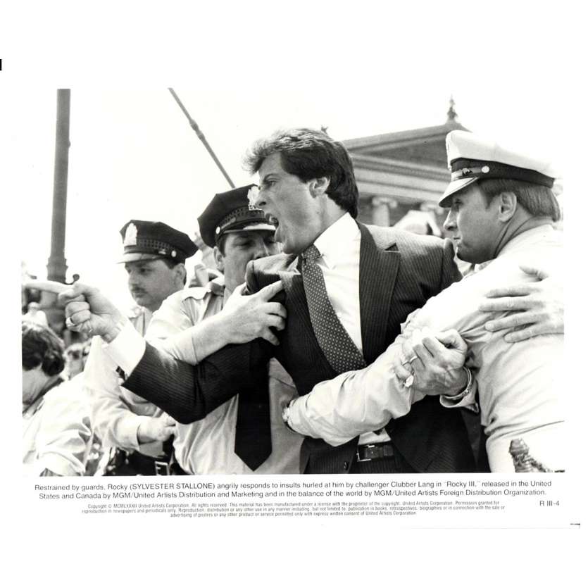 ROCKY 3 Movie Still N12 8x10 in.  - 1982 - Sylvester Stallone, Mr. T