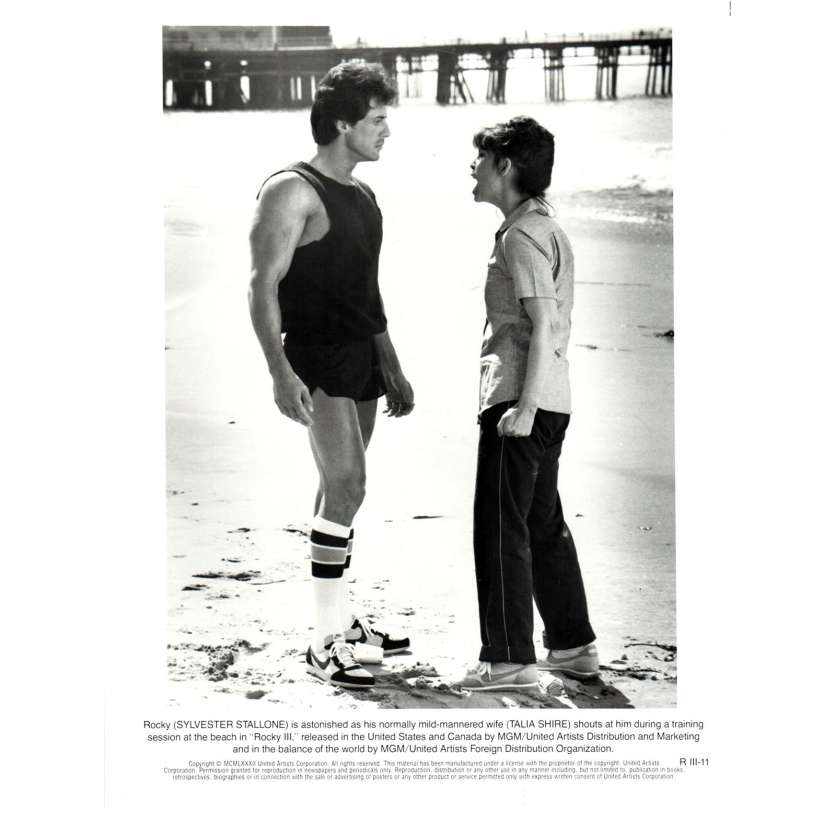 ROCKY 3 Movie Still N06 8x10 in. - 1982 - Sylvester Stallone, Mr. T