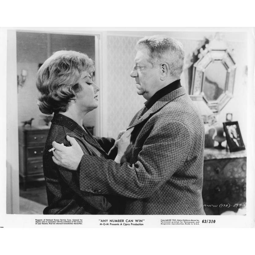 ANY NUMBER CAN WIN Movie Still N05 8x10 in.  - 1963 - Henri Verneuil, Alain Delon, Jean Gabin