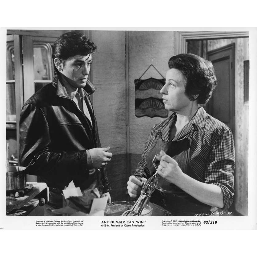 ANY NUMBER CAN WIN Movie Still N02 8x10 in.  - 1963 - Henri Verneuil, Alain Delon, Jean Gabin