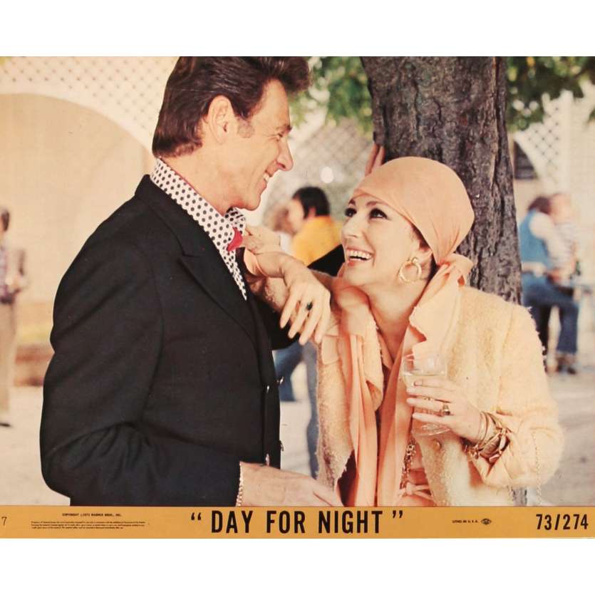 DAY FOR NIGHT Lobby Card N04 8x10 in. - 1974 - François Truffaut, Jacqueline Bisset