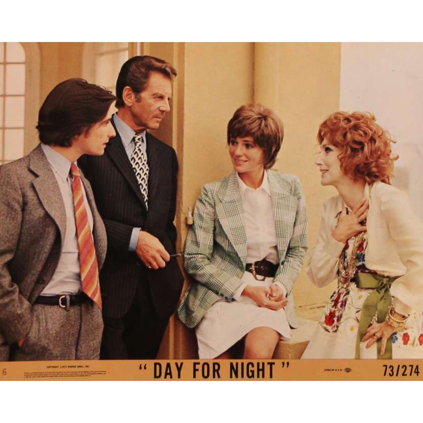 DAY FOR NIGHT Lobby Card N01 8x10 in. - 1974 - François Truffaut, Jacqueline Bisset