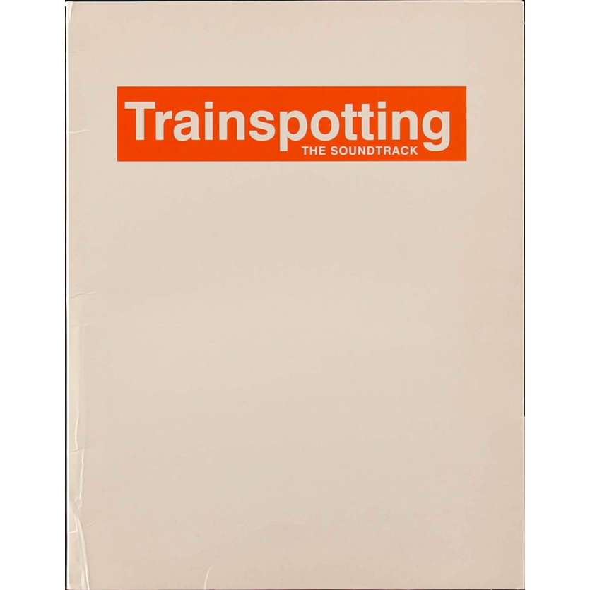 TRAINSPOTTING Pressbook 9x12 in. - 1996 - Danny Boyle, Ewan McGregor