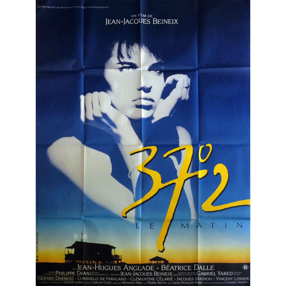 Beatrice Dalle Film 37 2 Le Matin Affiche de 37,2 LE MATIN