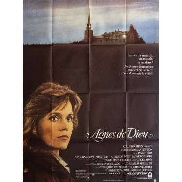 AGNES OF GOD Movie Poster 47x63 in. - 1985 - Norman Jewison, Jane Fonda