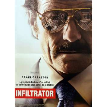 THE INFILTRATOR Movie Poster 15x21 in. - 2016 - Brad Furman, Bryan Cranston