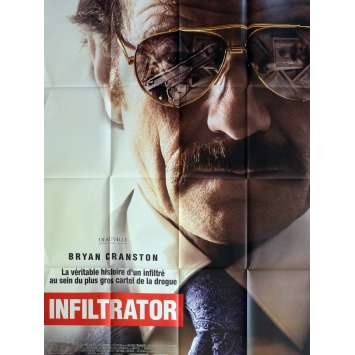 THE INFILTRATOR Movie Poster 47x63 in. - 2016 - Brad Furman, Bryan Cranston