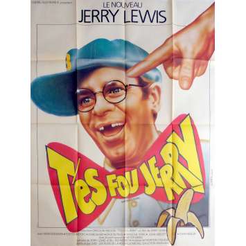CRACKING UP Movie Poster 47x63 in. - 1983 - Jerry Lewis, Sammy Davis Jr