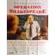 OPERATION SHAKESPEARE Affiche de film 120x160 cm - 1994 - Danny DeVito, Penny Marshall