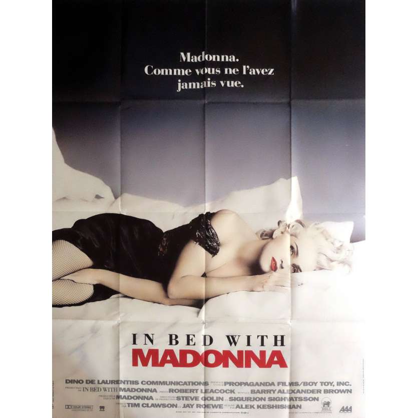 IN BED WITH WITH MADONNA Affiche de film  120x160 cm - 1991 - Madonna, Alek Keshishian