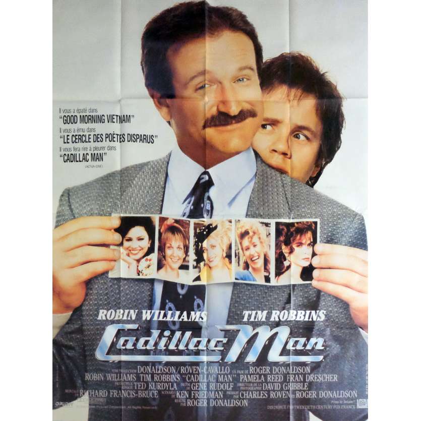 CADILLAC MAN Movie Poster 47x63 in. - 1990 - Roger Donaldson, Robin Williams