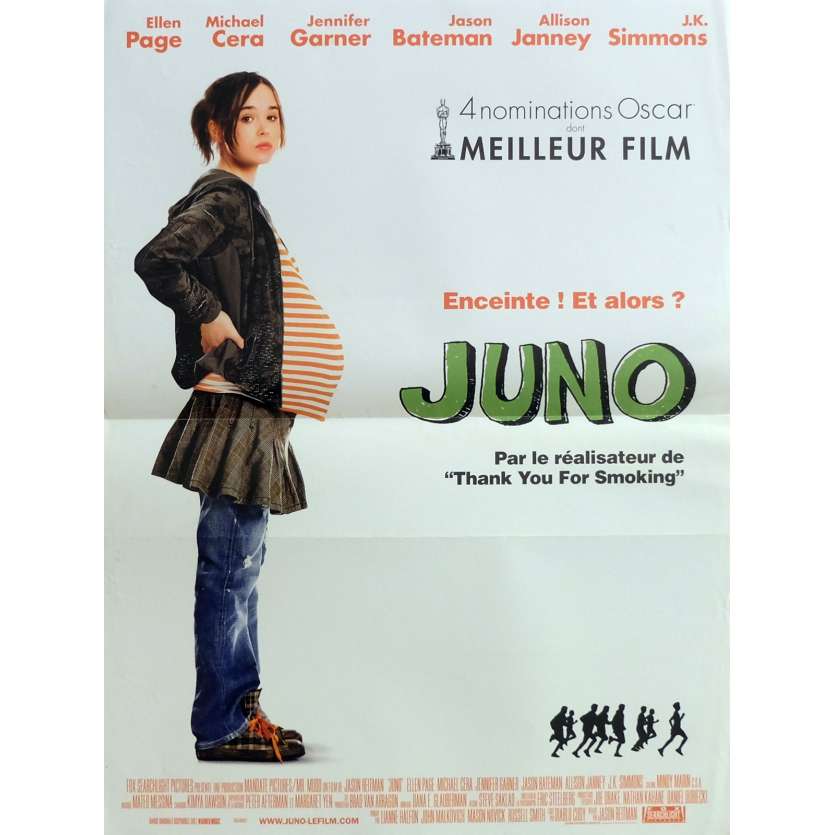 JUNO Affiche de film  40x60 cm - 2007 - Ellen Page, Jason Reitman