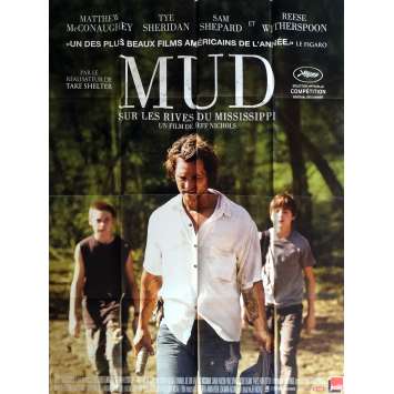 MUD Movie Poster 47x63 in. - 2012 - Jeff Nichols, Matthew McConauguey