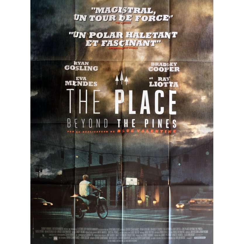 THE PLACE BEYOND THE PINES Movie Poster Prev. 47x63 in. - 2012 - Derek Cianfrance, Ryan Gosling