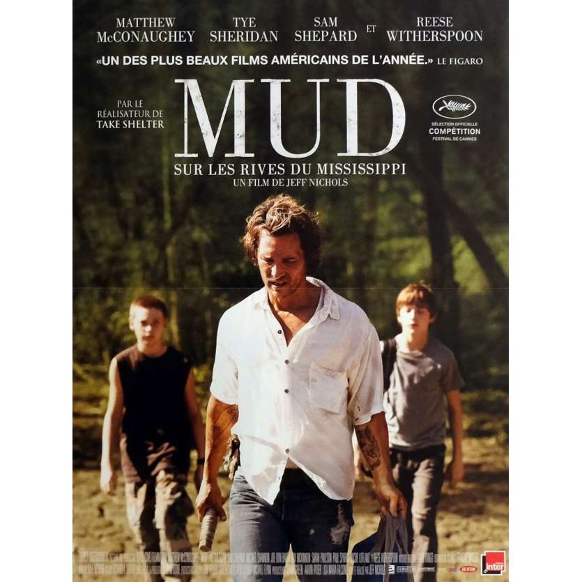 MUD Affiche de film 40x60 cm - 2012 - Matthew McConauguey, Jeff Nichols