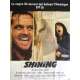 SHINING Affiche de film 120x160 cm - 1980 - Jack Nicholson, Stanley Kubrick
